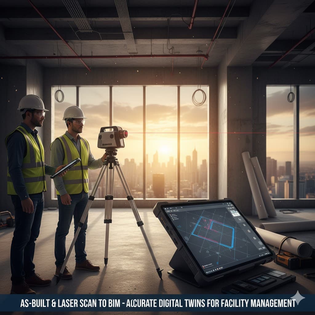 As-built & Laser Scan to BIM